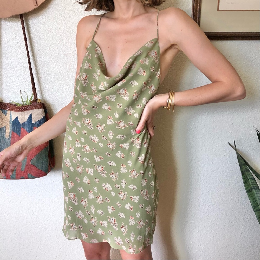 90s Style Sabo Skirt Floral Dress